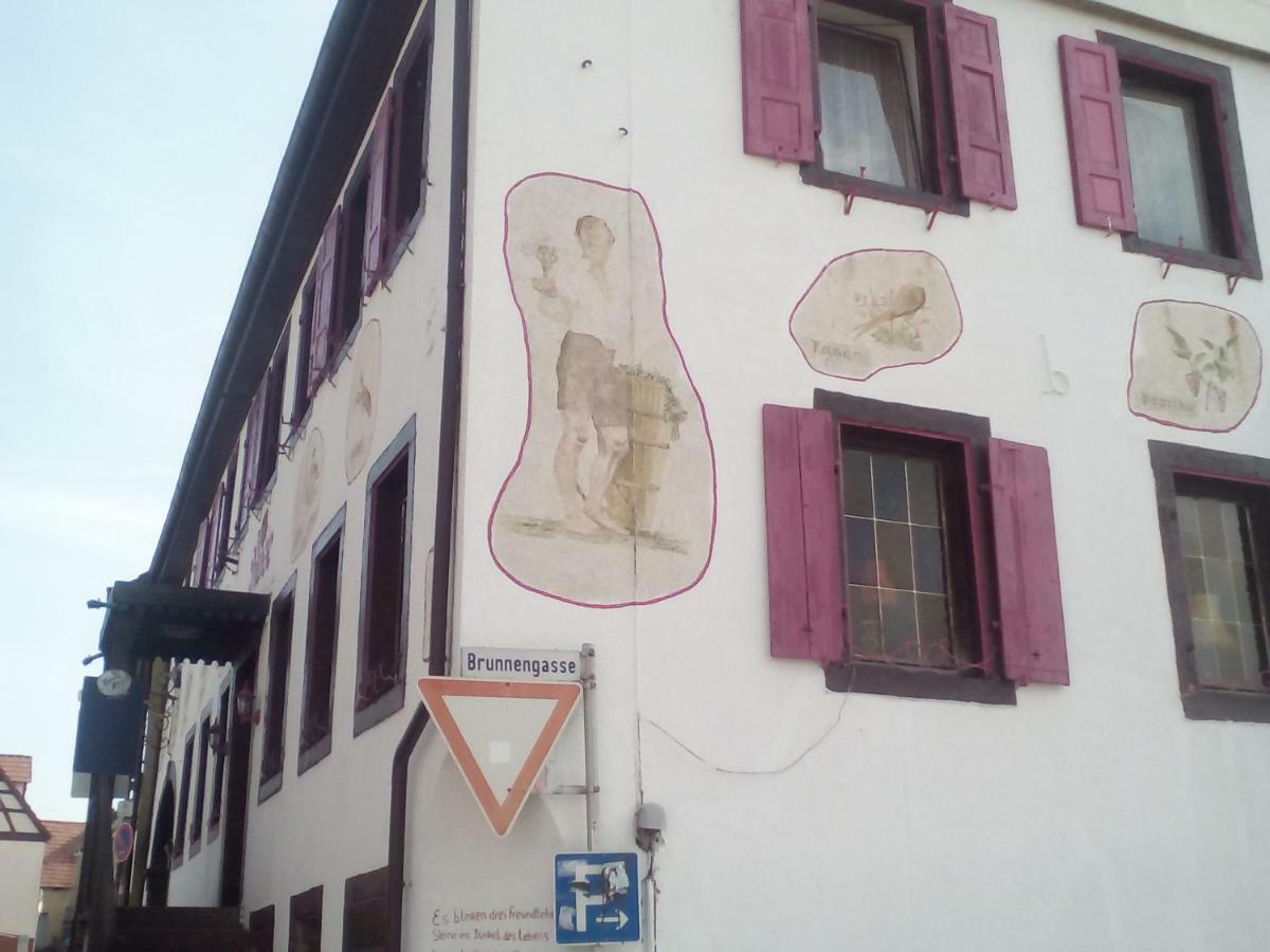 Gasthaus Zur Rose Malsch  Bagian luar foto