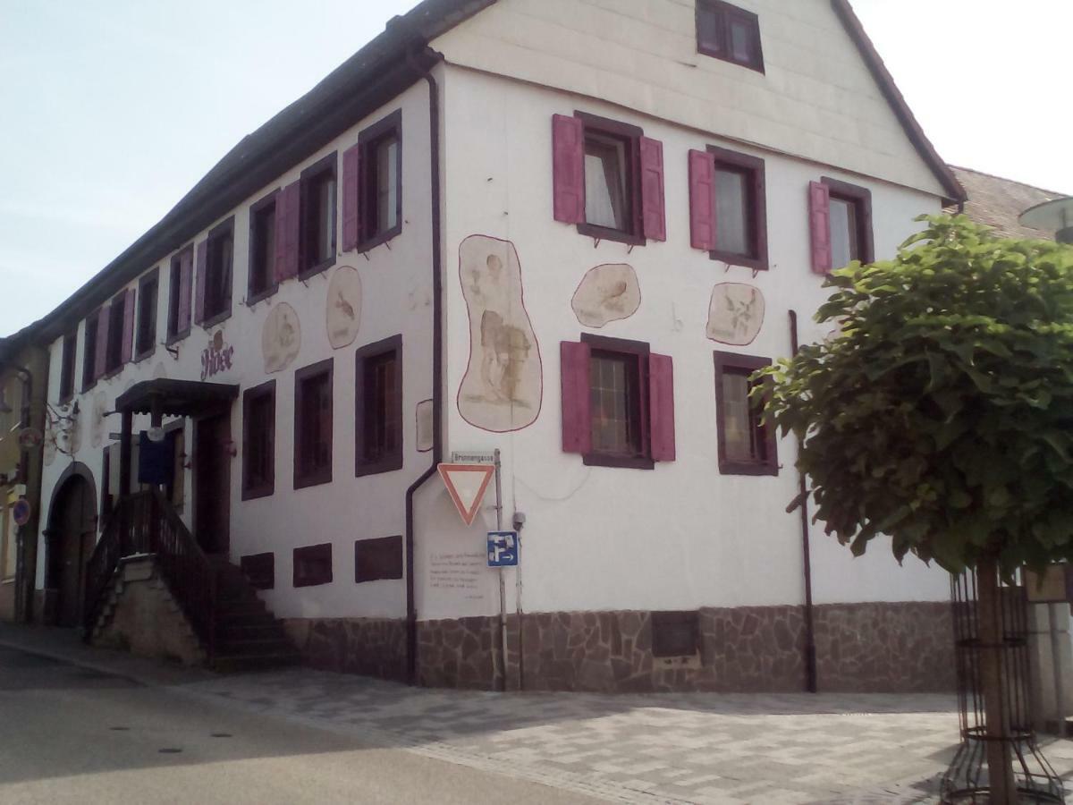 Gasthaus Zur Rose Malsch  Bagian luar foto